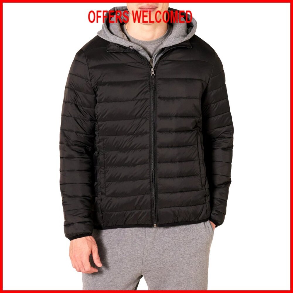 Packable Lightweight Water-Resistant Puffer Jacket Regular Fit